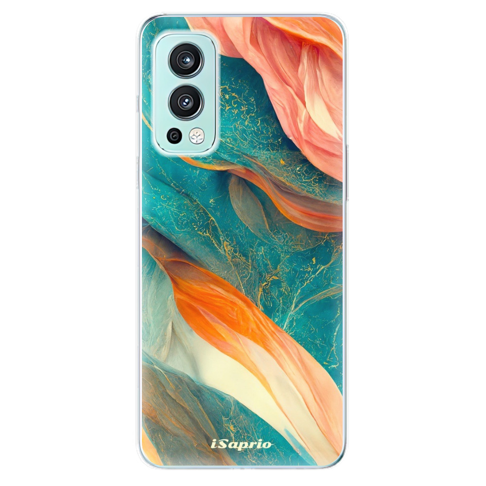 Odolné silikónové puzdro iSaprio - Abstract Marble - OnePlus Nord 2 5G