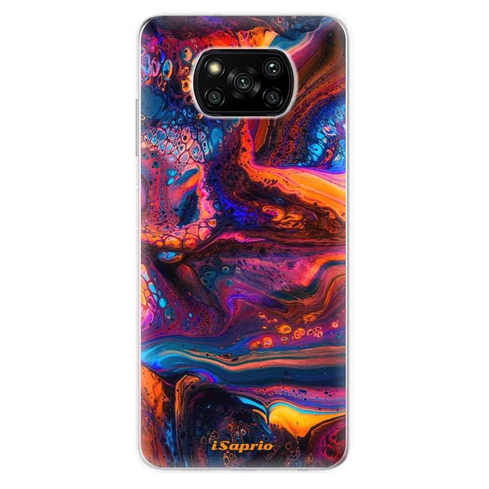 Odolné silikónové puzdro iSaprio - Abstract Paint 02 - Xiaomi Poco X3 Pro / X3 NFC