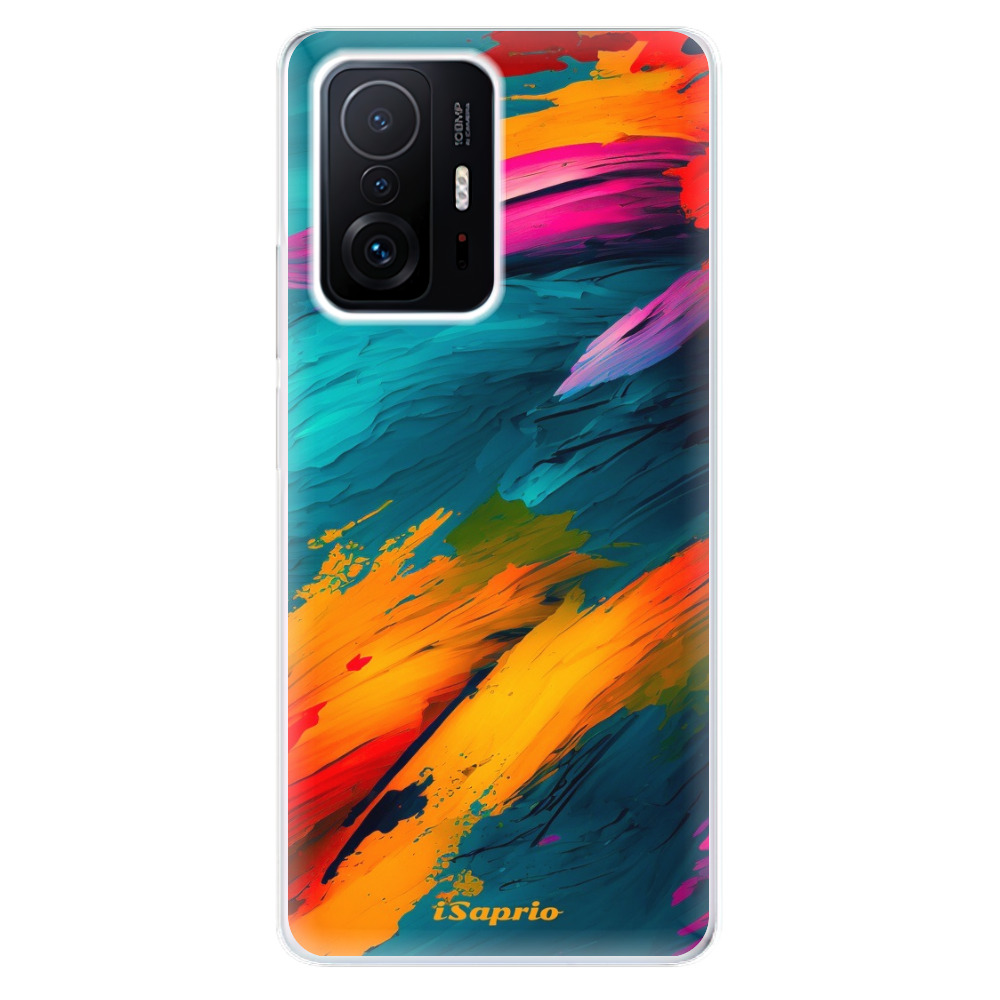 Odolné silikónové puzdro iSaprio - Blue Paint - Xiaomi 11T / 11T Pro