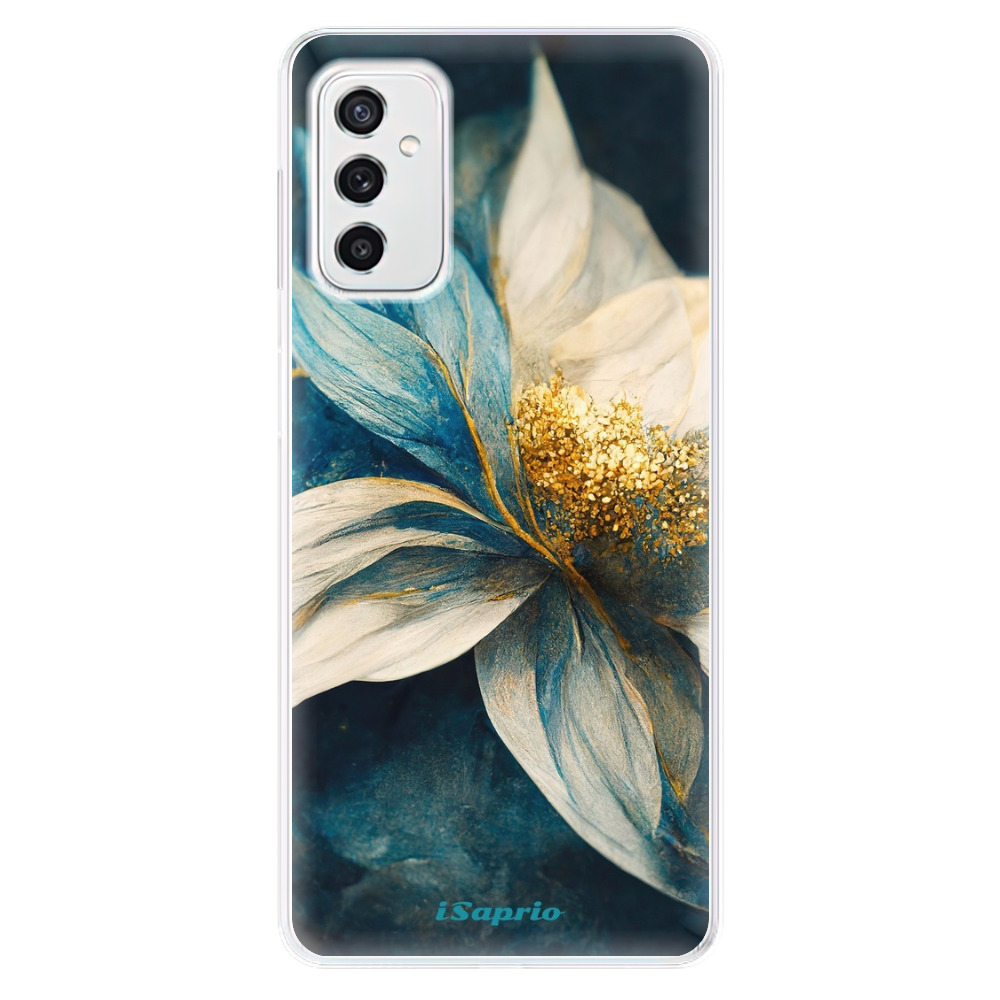 Odolné silikónové puzdro iSaprio - Blue Petals - Samsung Galaxy M52 5G