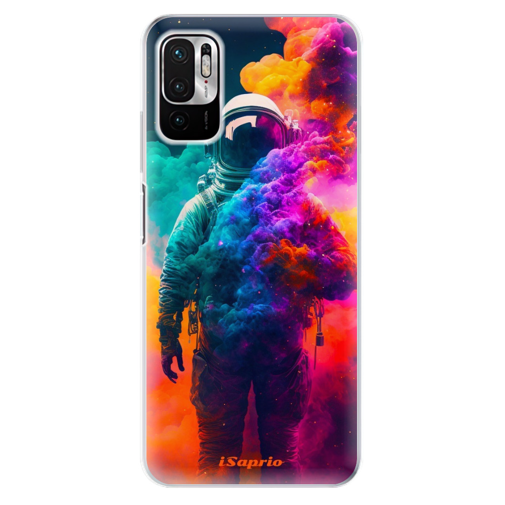 Odolné silikónové puzdro iSaprio - Astronaut in Colors - Xiaomi Redmi Note 10 5G