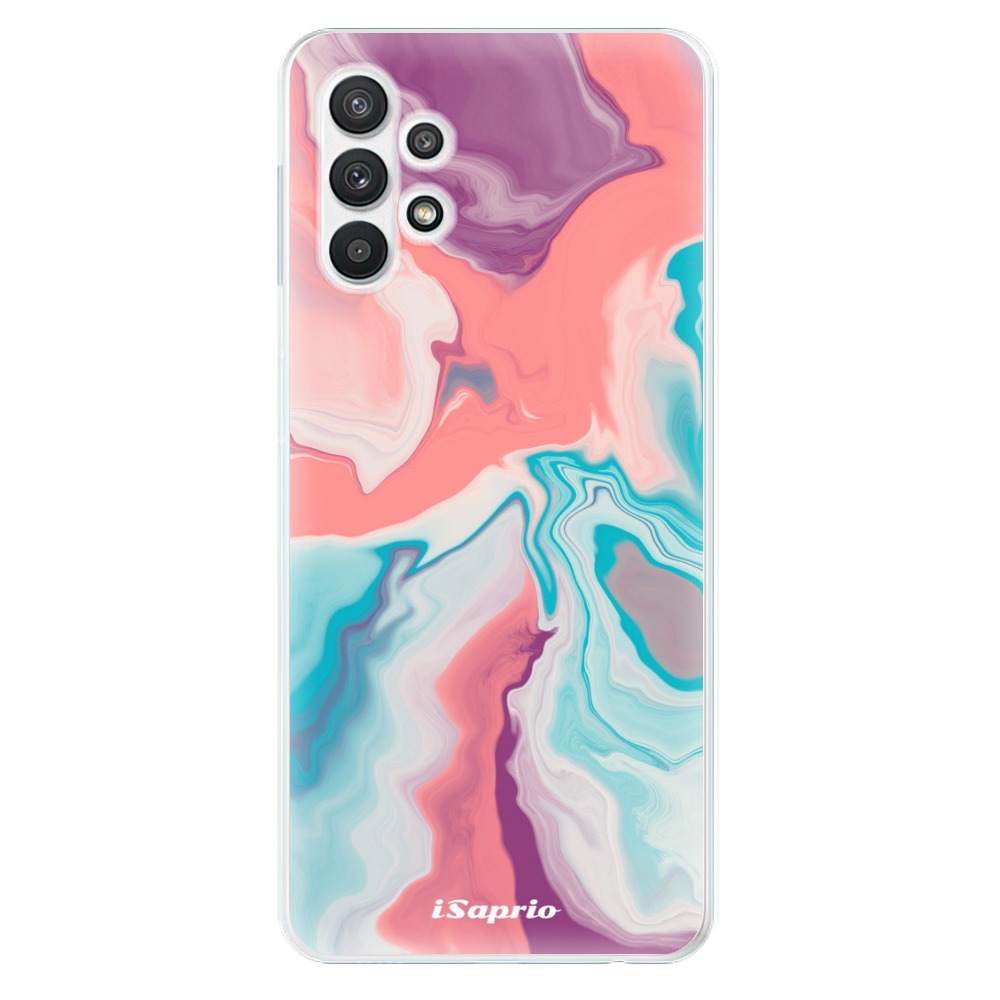 Odolné silikónové puzdro iSaprio - New Liquid - Samsung Galaxy A32