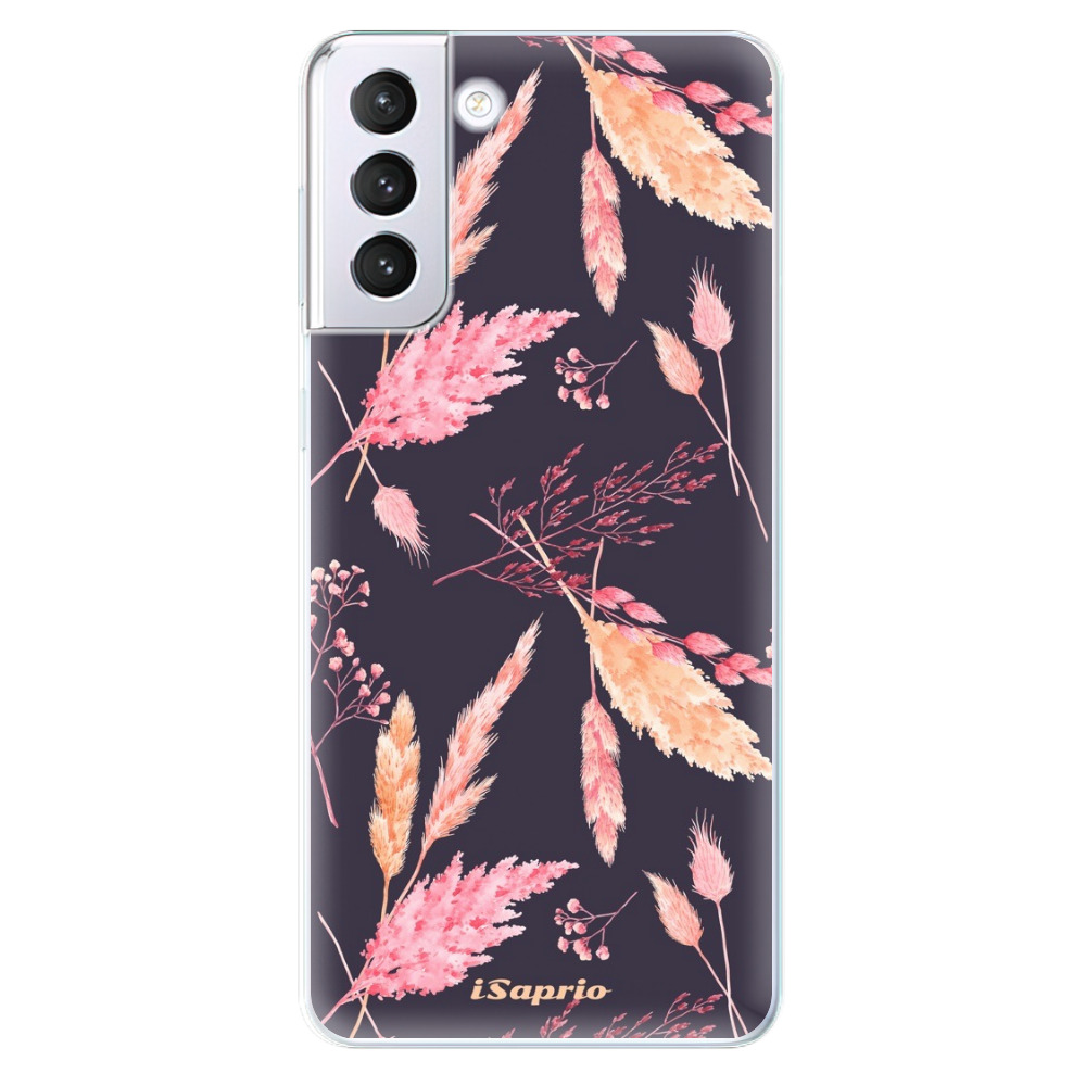 Odolné silikónové puzdro iSaprio - Herbal Pattern - Samsung Galaxy S21+