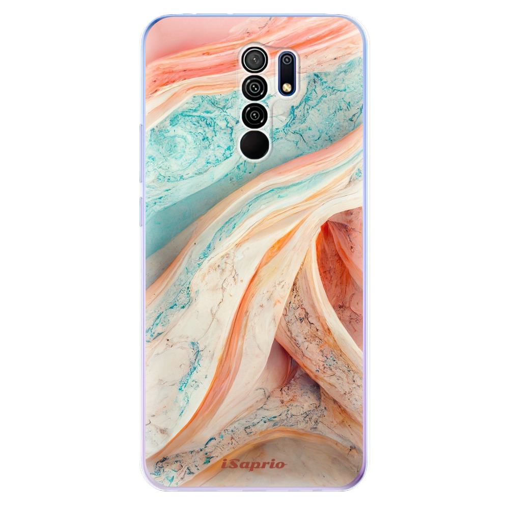 Odolné silikónové puzdro iSaprio - Orange and Blue - Xiaomi Redmi 9