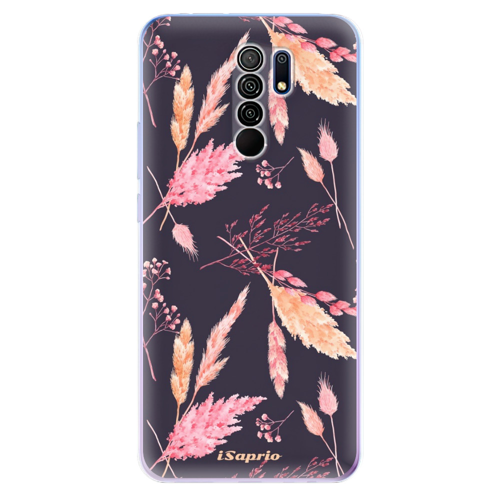 Odolné silikónové puzdro iSaprio - Herbal Pattern - Xiaomi Redmi 9