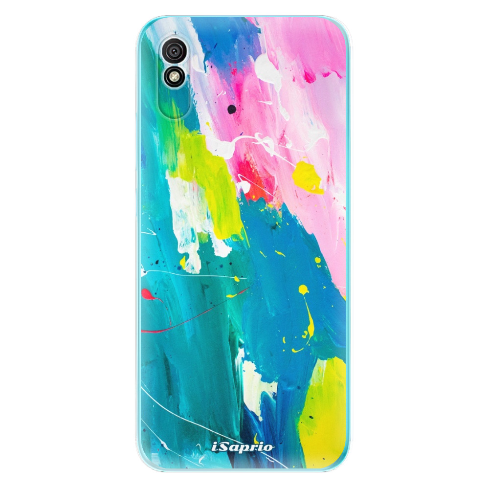 Odolné silikónové puzdro iSaprio - Abstract Paint 04 - Xiaomi Redmi 9A