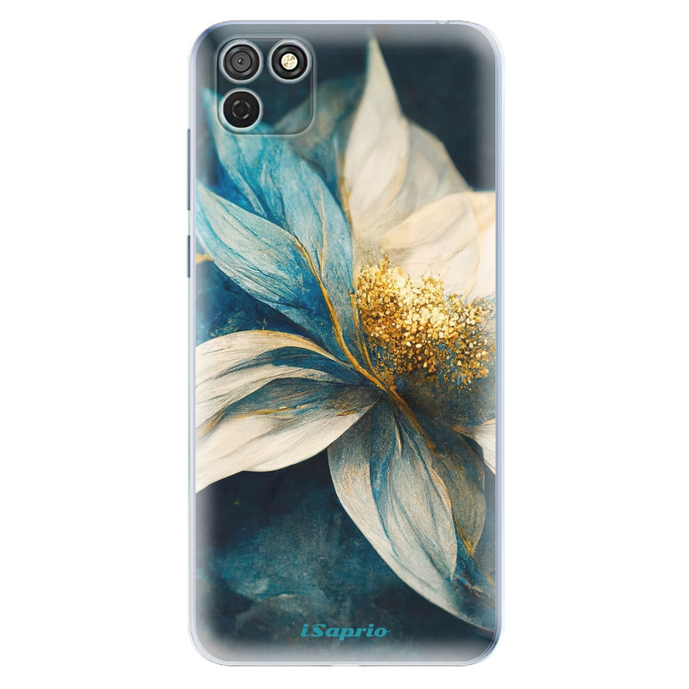 Odolné silikónové puzdro iSaprio - Blue Petals - Honor 9S