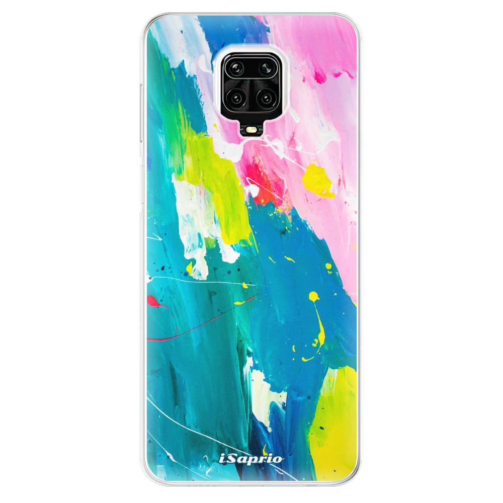 Odolné silikónové puzdro iSaprio - Abstract Paint 04 - Xiaomi Redmi Note 9 Pro / Note 9S