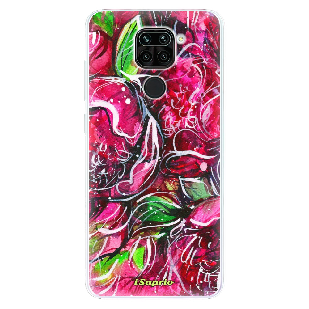 Odolné silikónové puzdro iSaprio - Burgundy - Xiaomi Redmi Note 9