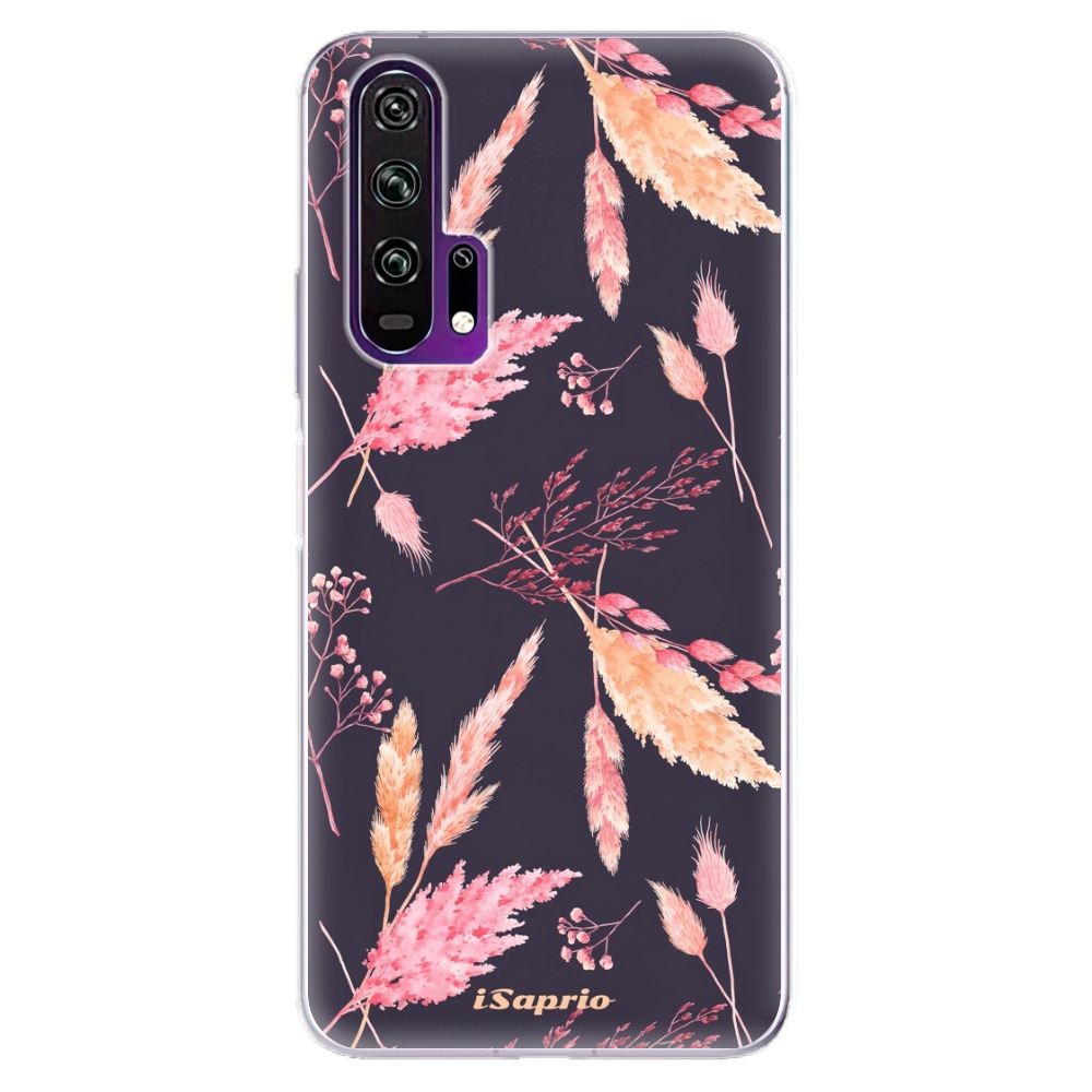 Odolné silikónové puzdro iSaprio - Herbal Pattern - Honor 20 Pro