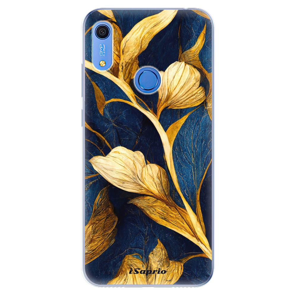 Odolné silikónové puzdro iSaprio - Gold Leaves - Huawei Y6s