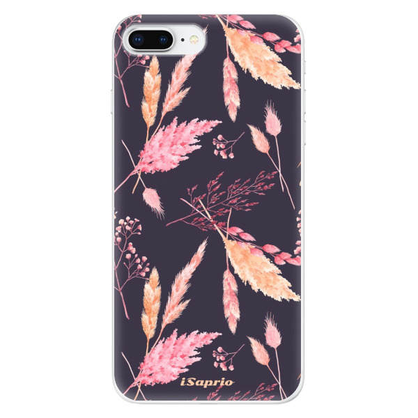 Odolné silikónové puzdro iSaprio - Herbal Pattern - iPhone 8 Plus