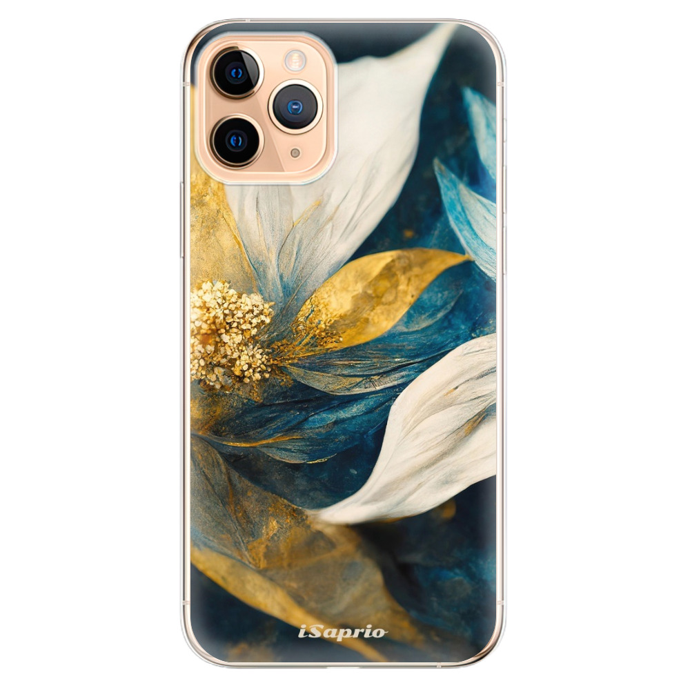 Odolné silikónové puzdro iSaprio - Gold Petals - iPhone 11 Pro