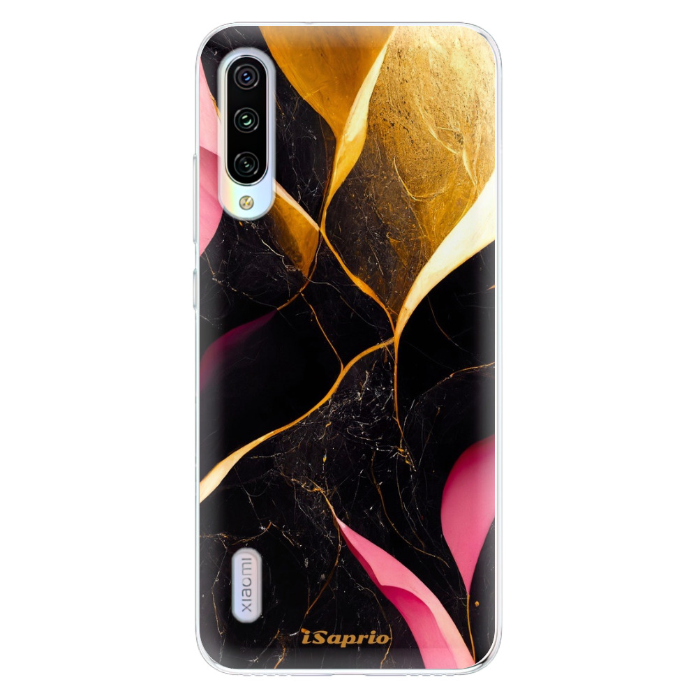 Odolné silikónové puzdro iSaprio - Gold Pink Marble - Xiaomi Mi A3