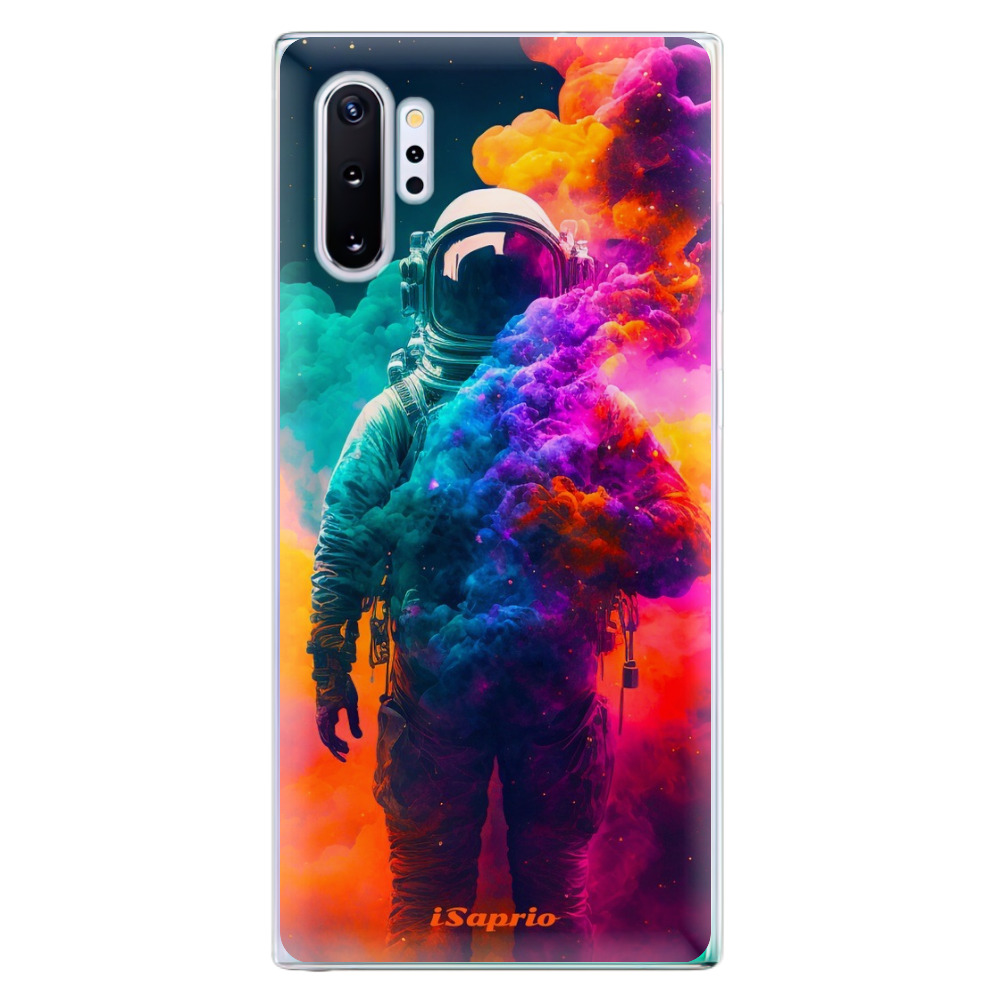 Odolné silikónové puzdro iSaprio - Astronaut in Colors - Samsung Galaxy Note 10+