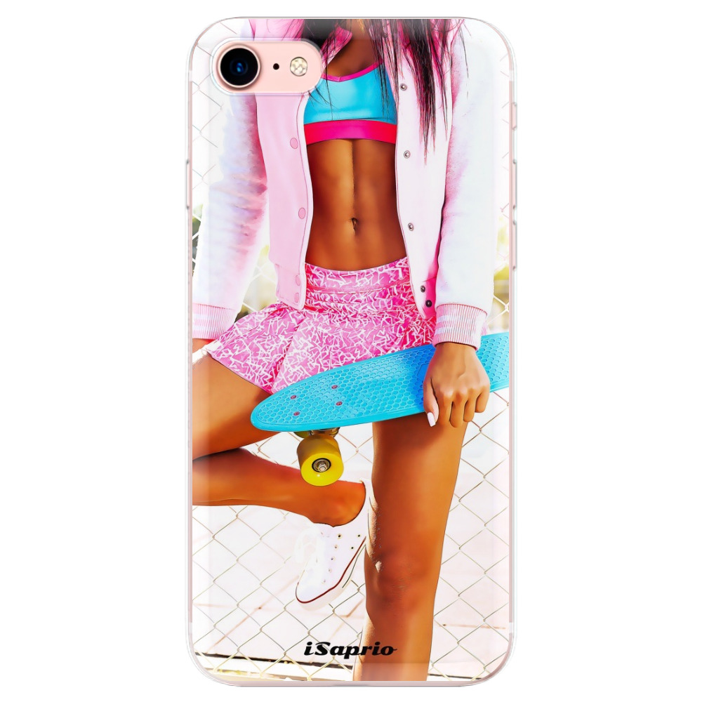 Odolné silikónové puzdro iSaprio - Skate girl 01 - iPhone 7