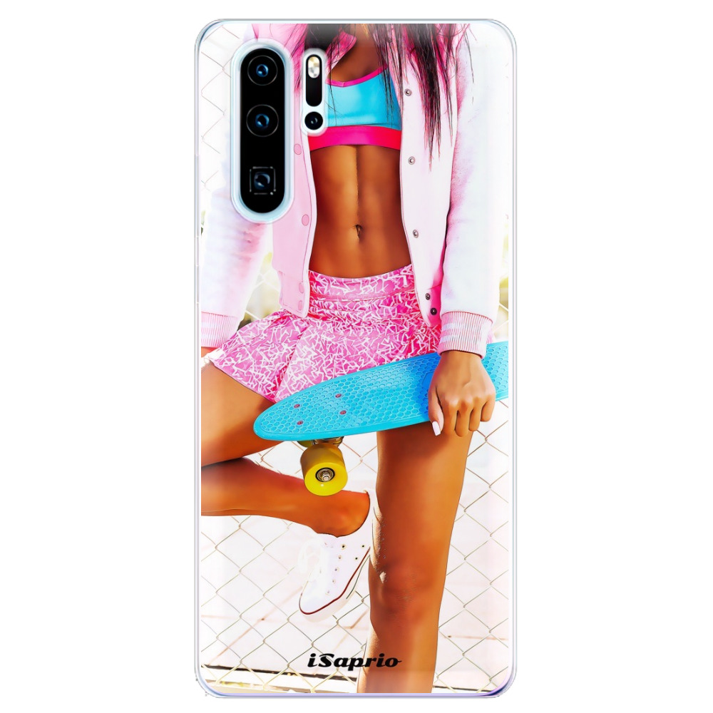 Odolné silikónové puzdro iSaprio - Skate girl 01 - Huawei P30 Pro
