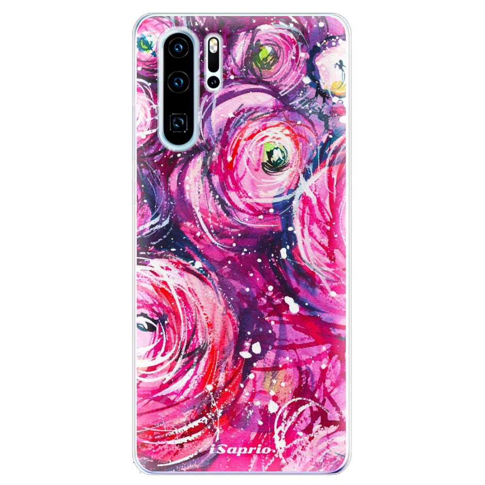 Odolné silikónové puzdro iSaprio - Pink Bouquet - Huawei P30 Pro
