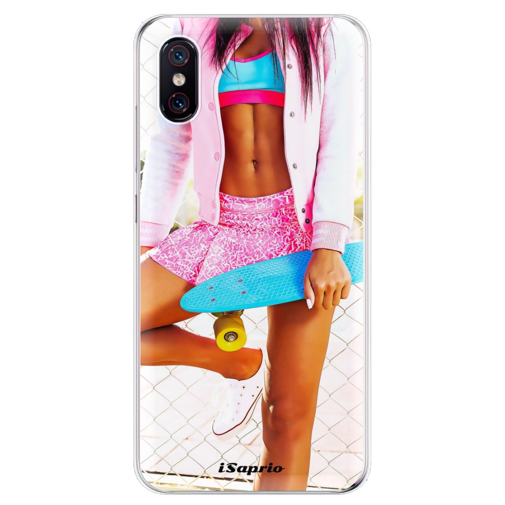 Odolné silikónové puzdro iSaprio - Skate girl 01 - Xiaomi Mi 8 Pro