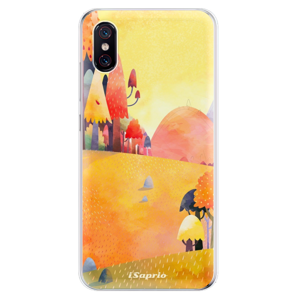 Odolné silikónové puzdro iSaprio - Fall Forest - Xiaomi Mi 8 Pro