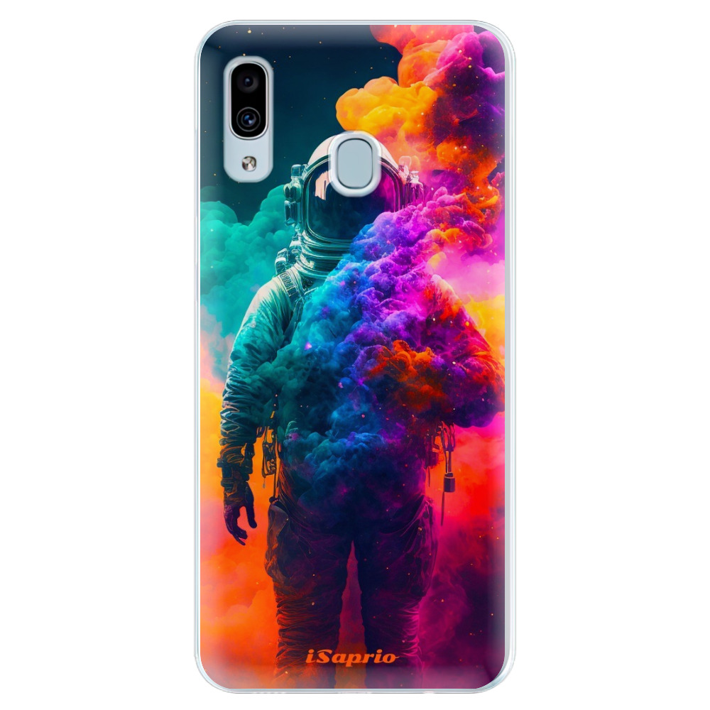 Silikónové puzdro iSaprio - Astronaut in Colors - Samsung Galaxy A30