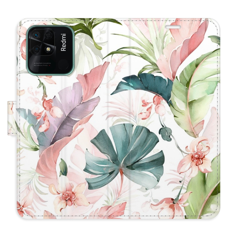 Flipové puzdro iSaprio - Flower Pattern 07 - Xiaomi Redmi 10C