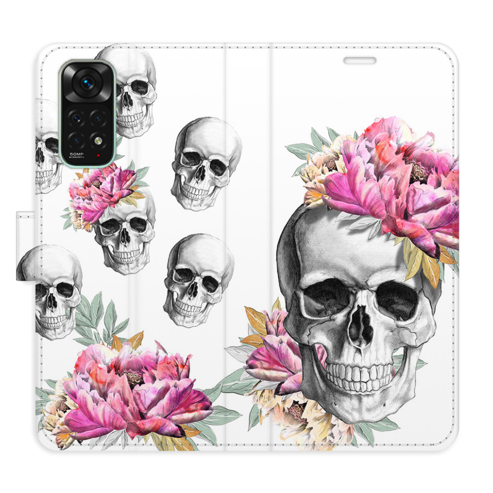 Flipové puzdro iSaprio - Crazy Skull - Xiaomi Redmi Note 11 / Note 11S