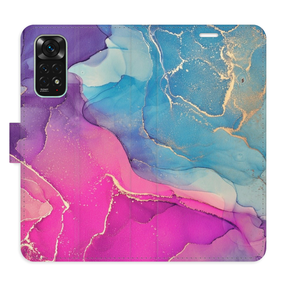 Flipové puzdro iSaprio - Colour Marble 02 - Xiaomi Redmi Note 11 / Note 11S