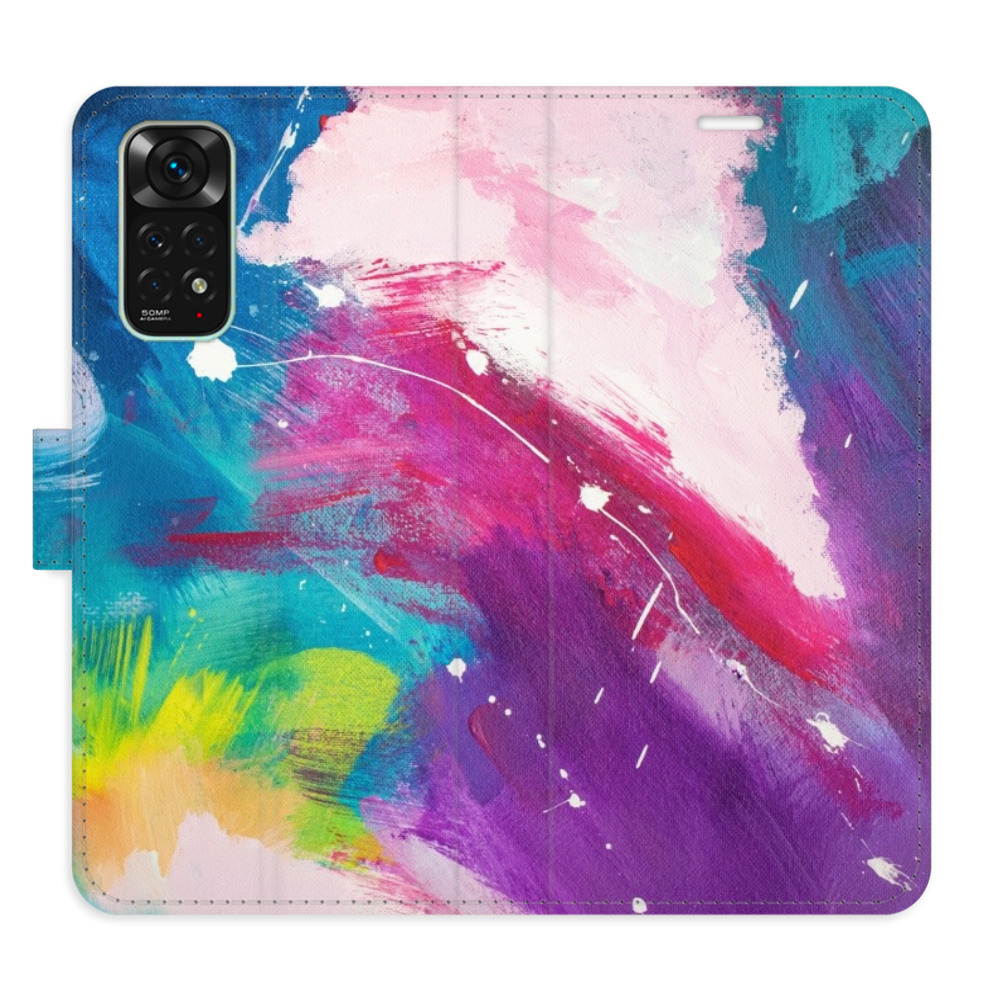 Flipové puzdro iSaprio - Abstract Paint 05 - Xiaomi Redmi Note 11 / Note 11S