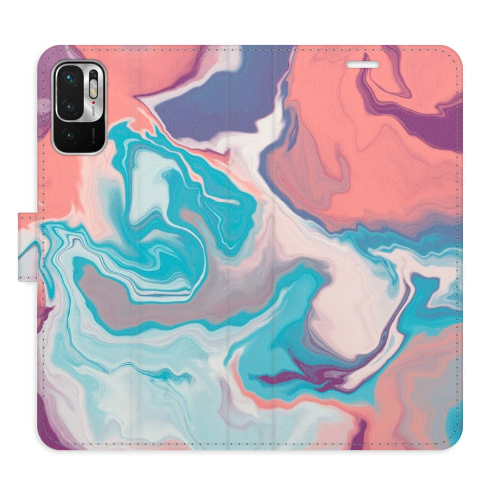 Flipové puzdro iSaprio - Abstract Paint 06 - Xiaomi Redmi Note 10 5G