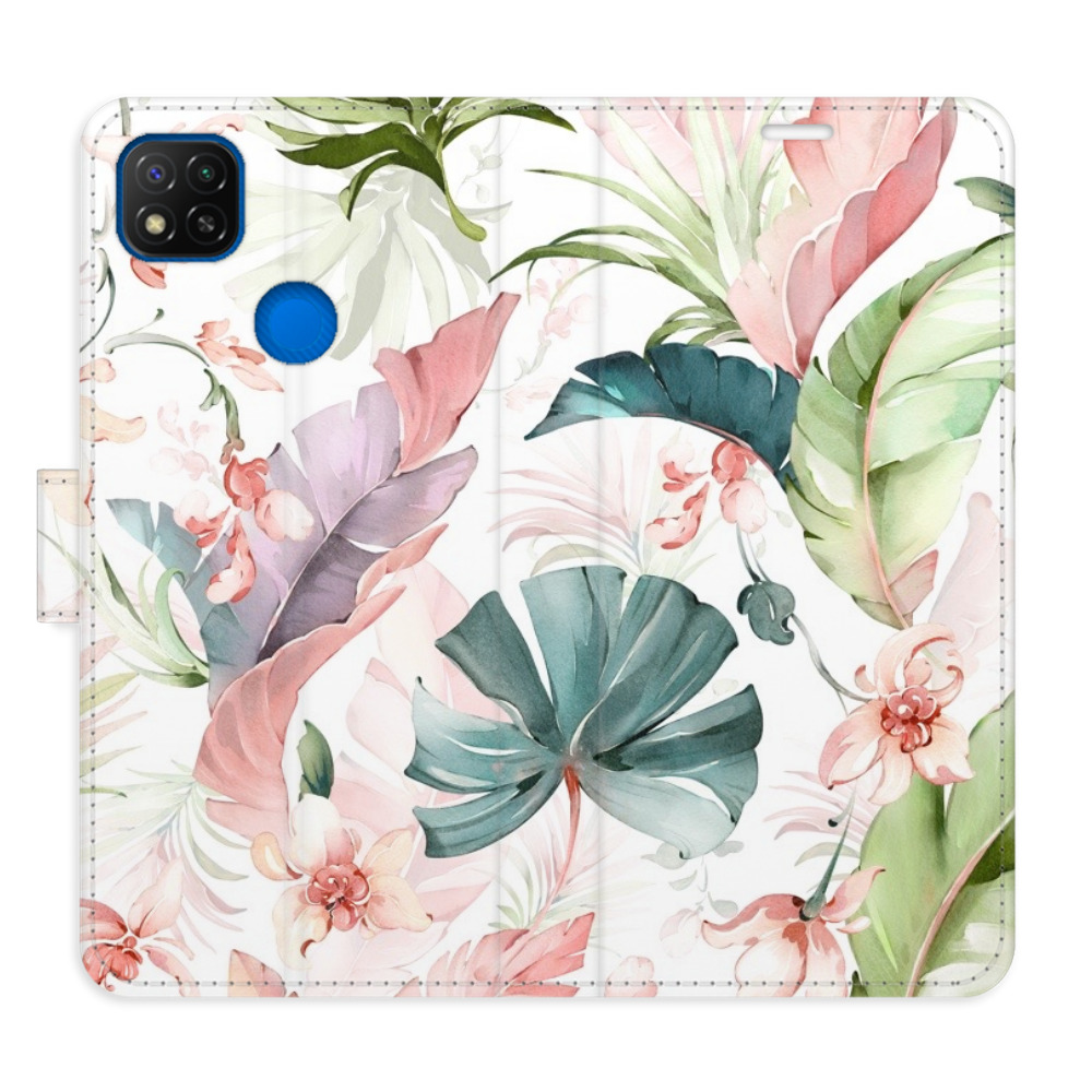 Flipové puzdro iSaprio - Flower Pattern 07 - Xiaomi Redmi 9C