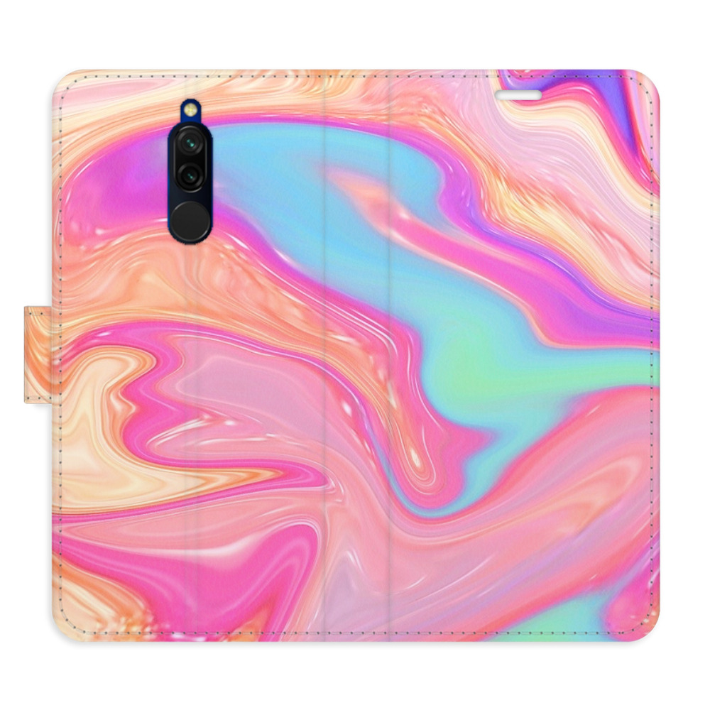 Flipové puzdro iSaprio - Abstract Paint 07 - Xiaomi Redmi 8