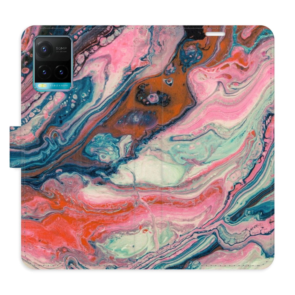 Flipové puzdro iSaprio - Retro Paint - Vivo Y21 / Y21s / Y33s