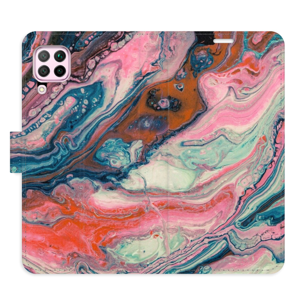 Flipové puzdro iSaprio - Retro Paint - Huawei P40 Lite