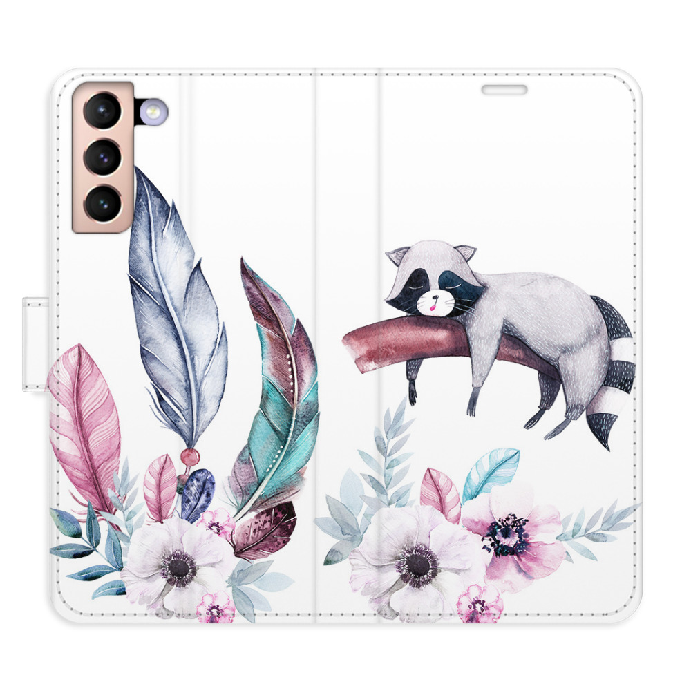 Flipové puzdro iSaprio - Lazy day 02 - Samsung Galaxy S21