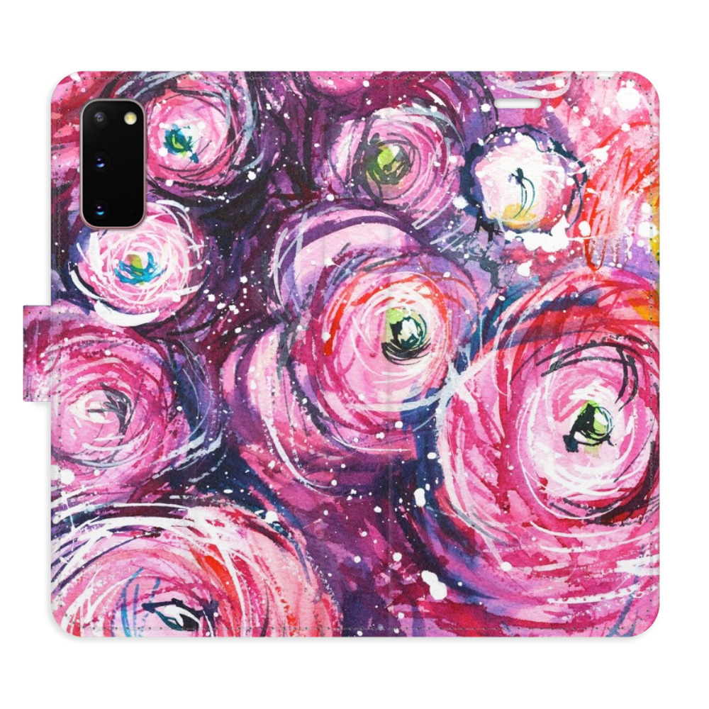 Flipové puzdro iSaprio - Retro Paint 02 - Samsung Galaxy S20