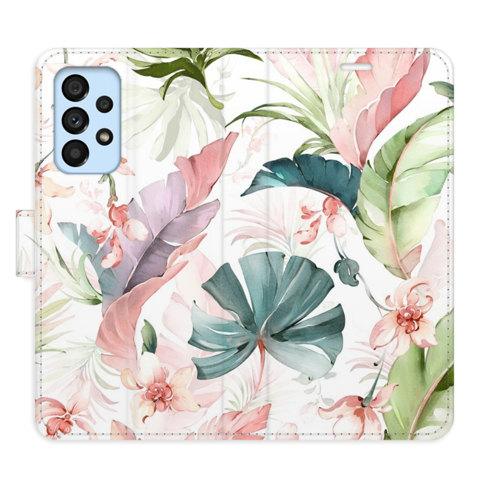 Flipové puzdro iSaprio - Flower Pattern 07 - Samsung Galaxy A53 5G
