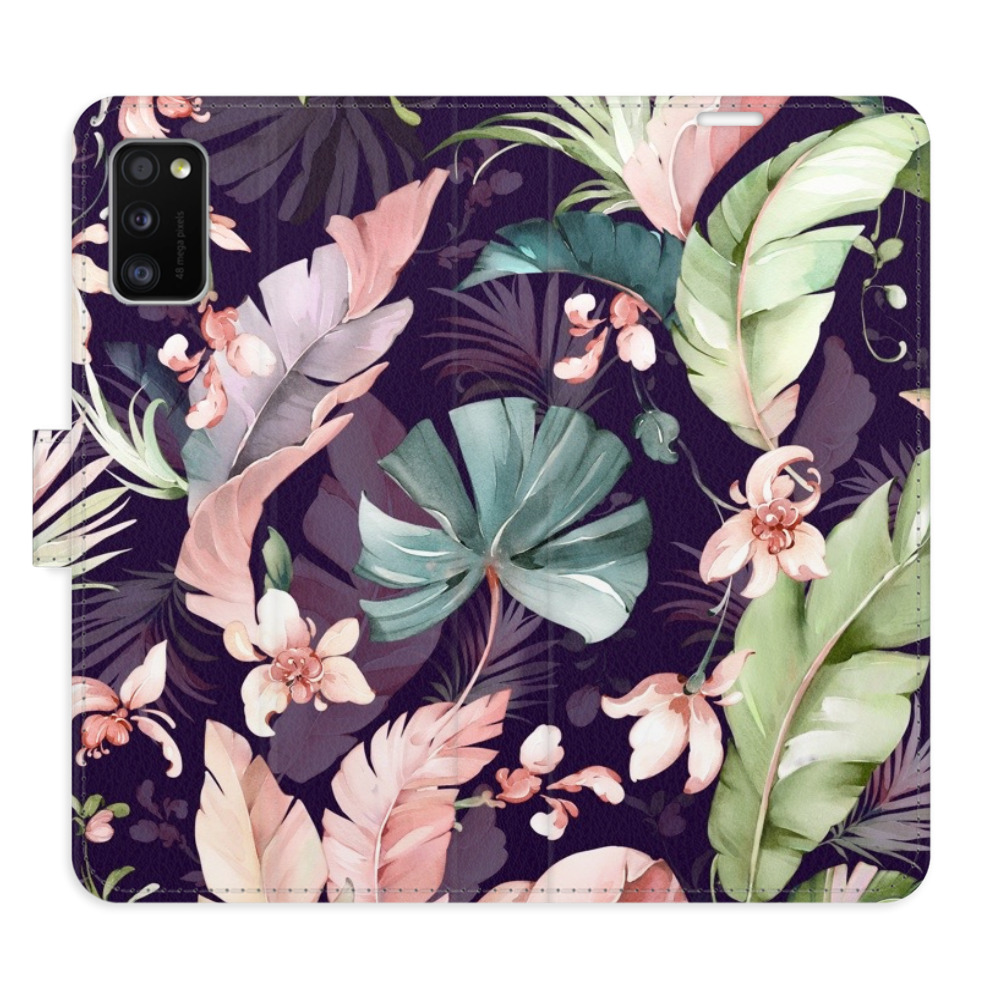 Flipové puzdro iSaprio - Flower Pattern 08 - Samsung Galaxy A41