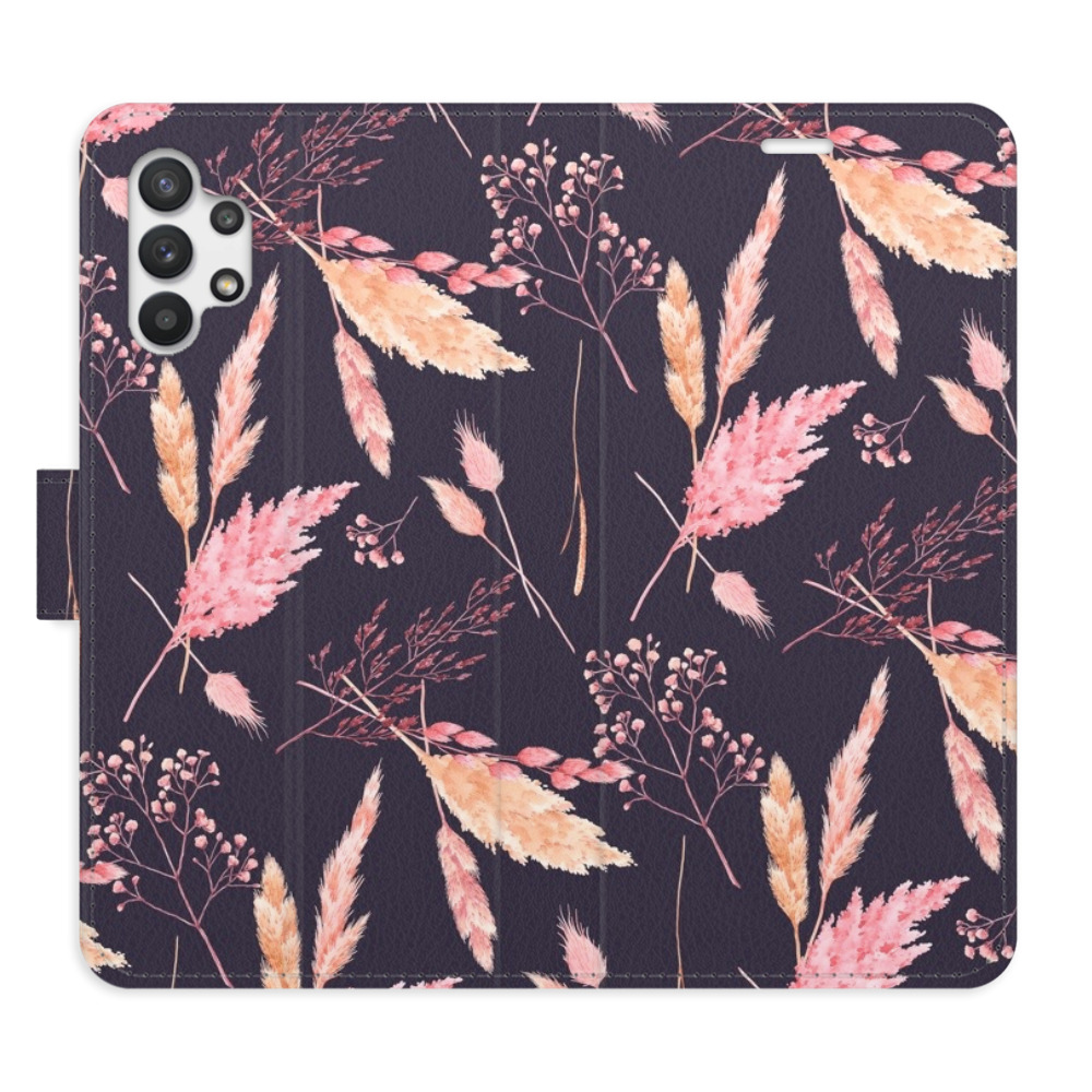 Flipové puzdro iSaprio - Ornamental Flowers 02 - Samsung Galaxy A32