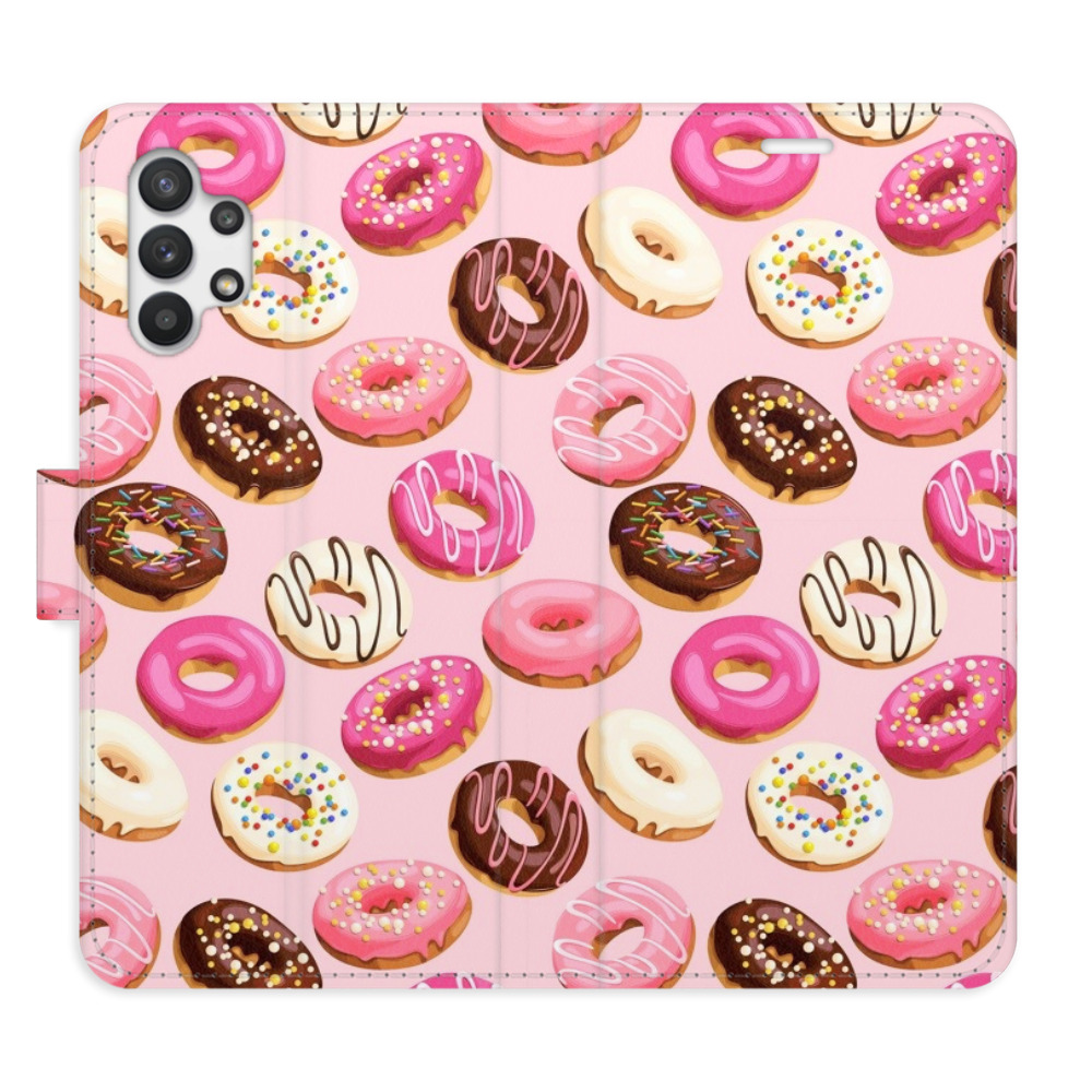 Flipové puzdro iSaprio - Donuts Pattern 03 - Samsung Galaxy A32