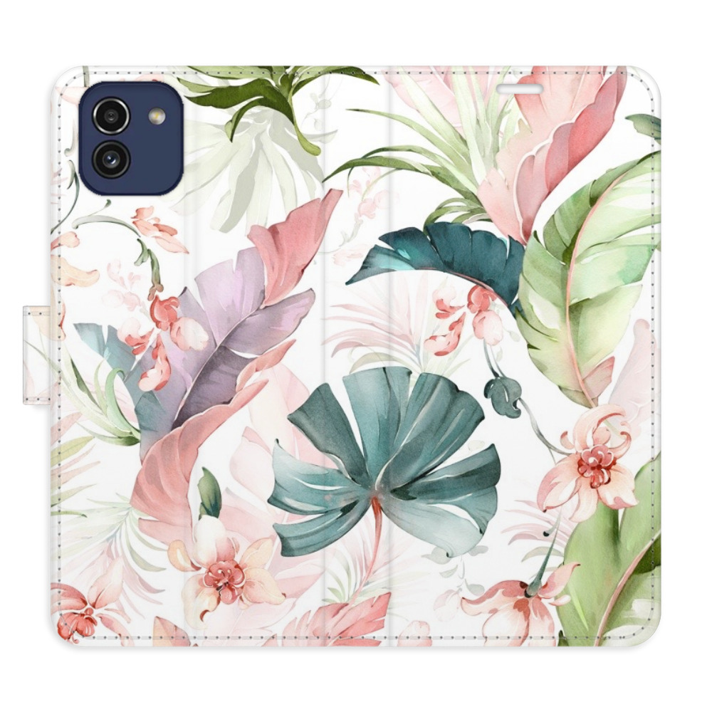 Flipové puzdro iSaprio - Flower Pattern 07 - Samsung Galaxy A03