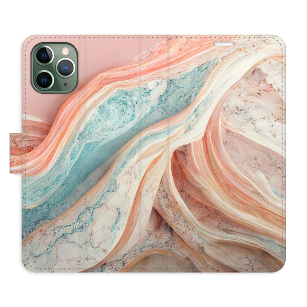Flipové puzdro iSaprio - Colour Marble - iPhone 11 Pro