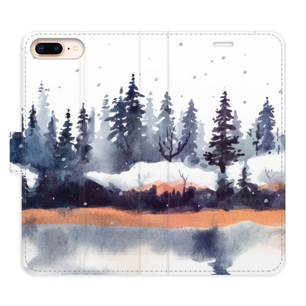 Flipové puzdro iSaprio - Winter 02 - iPhone 7 Plus