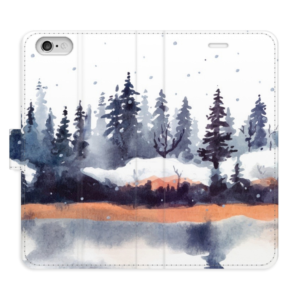 Flipové puzdro iSaprio - Winter 02 - iPhone 6/6S