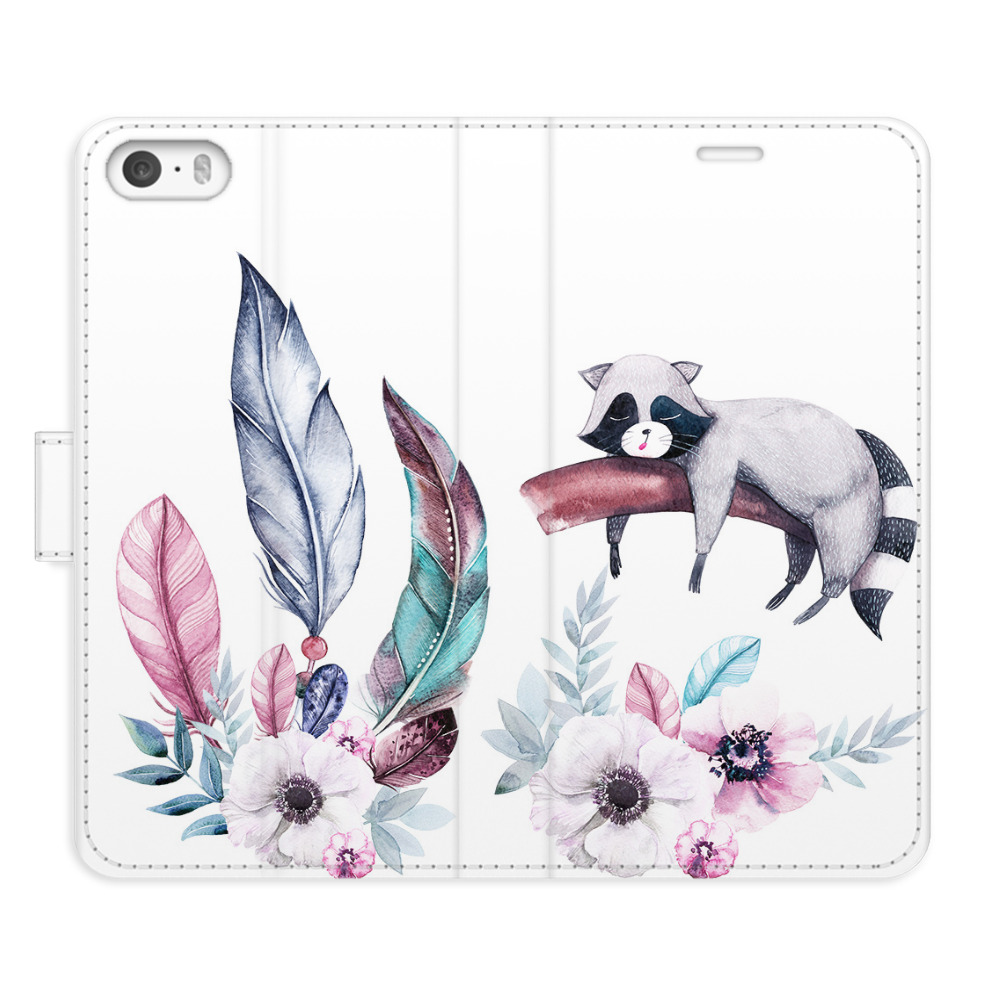 Flipové puzdro iSaprio - Lazy day 02 - iPhone 5/5S/SE