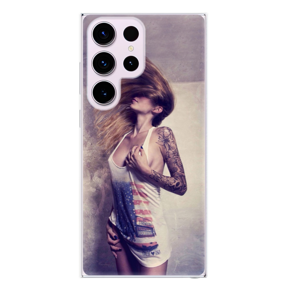 Odolné silikónové puzdro iSaprio - Girl 01 - Samsung Galaxy S23 Ultra