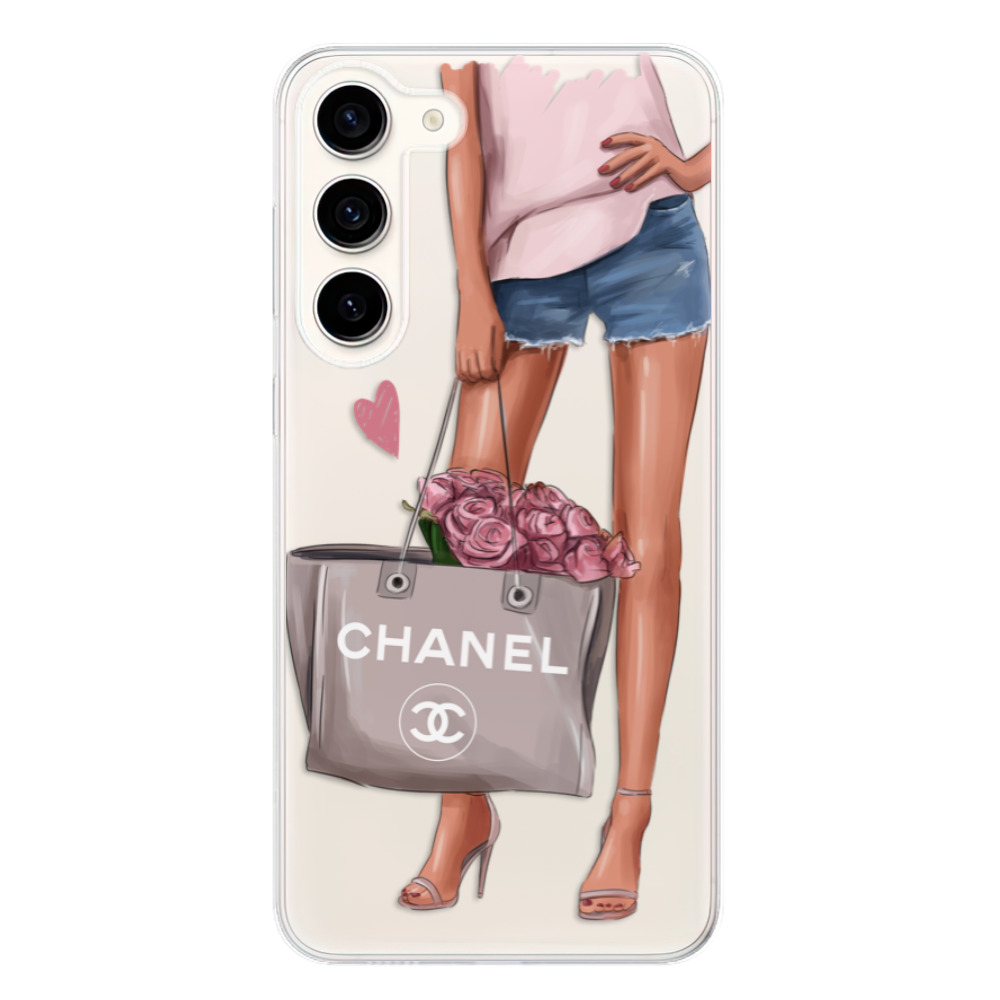 Odolné silikónové puzdro iSaprio - Fashion Bag - Samsung Galaxy S23+ 5G