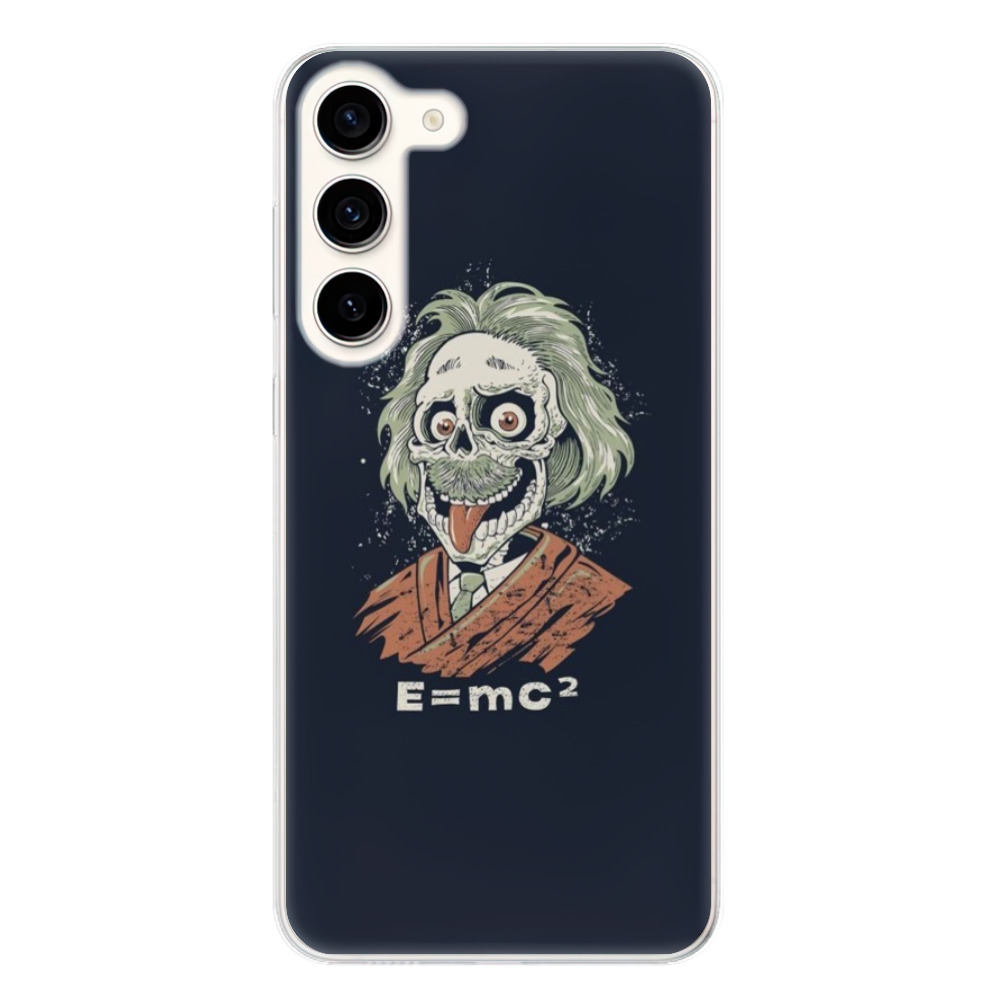 Odolné silikónové puzdro iSaprio - Einstein 01 - Samsung Galaxy S23+ 5G