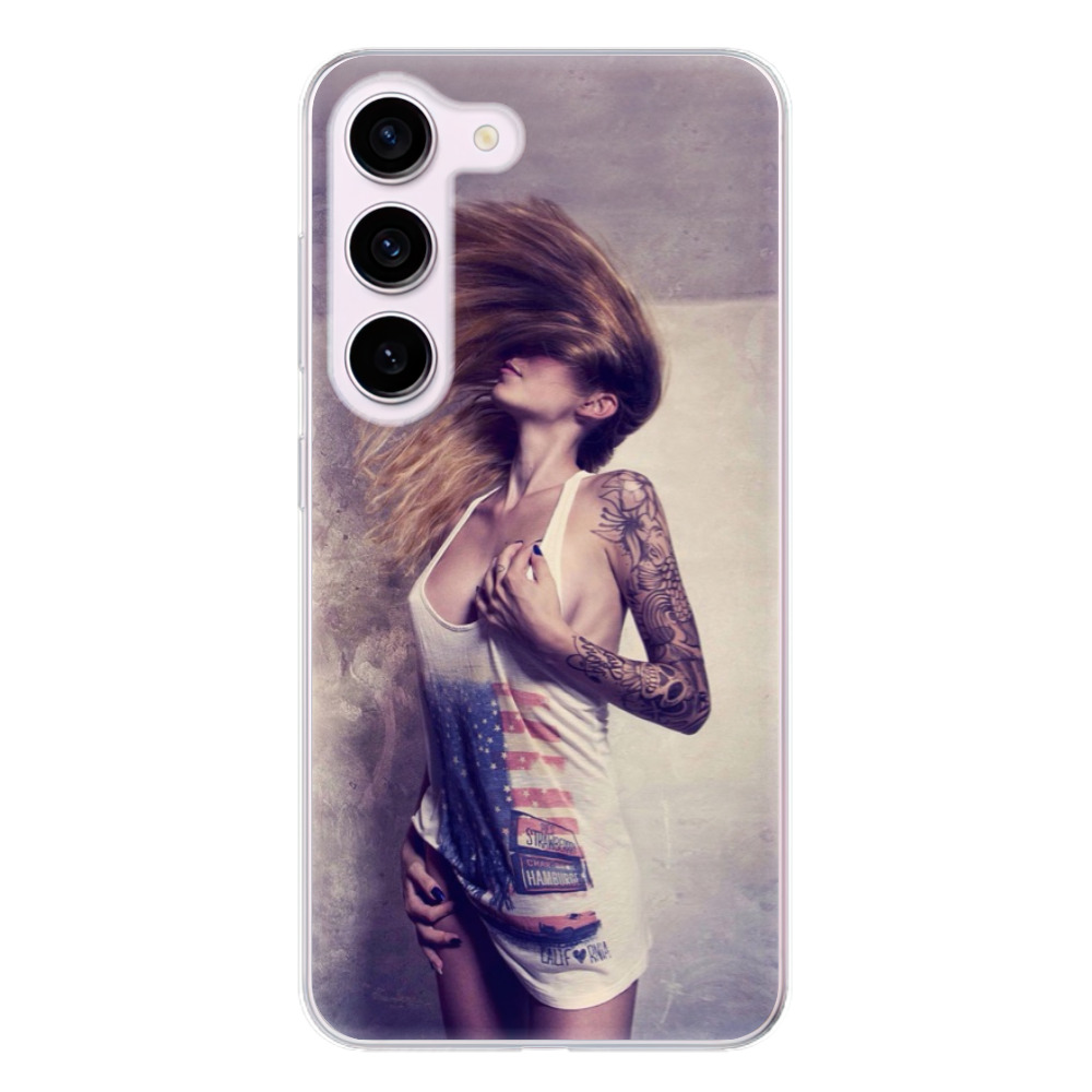 Odolné silikónové puzdro iSaprio - Girl 01 - Samsung Galaxy S23 5G