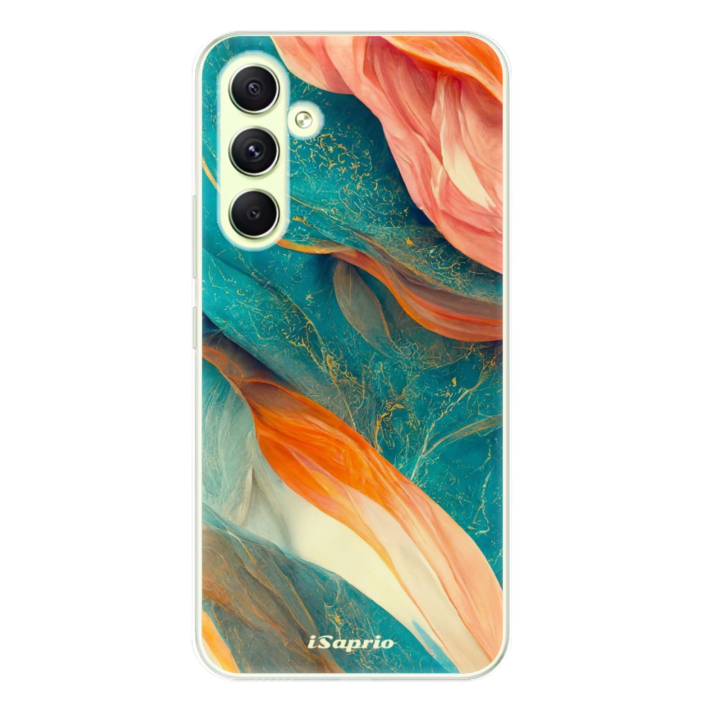 Odolné silikónové puzdro iSaprio - Abstract Marble - Samsung Galaxy A54 5G